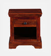 Sienna Nest Wood Bedside Table In Honey Finish With Drawer - D'DASS Store