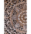 Maharaja King Lotus Bed Headboard with Frame - D'DASS Store