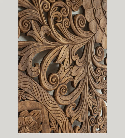 Mystic Bali Texas King Headboard with Frame - D'DASS Store