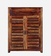 ShoeForm Luxe Sheesham Wood Shoe Cabinet In Scratch Resistant Provincial Teak Finish - D'DASS Store