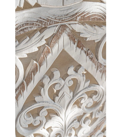 Royal Teak Wood King Panel Headboard with Frame - D'DASS Store