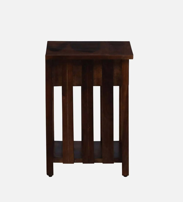 Ivory Wood Bedside Table In Provincial Teak Finish - D'DASS Store