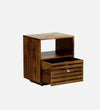 Woodscape Bedside Table In Scratch - D'DASS Store