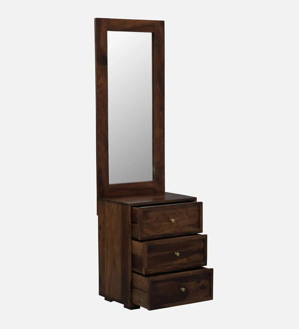 Grandeur Oak Sheesham Wood Dresser in Provincial Teak Finish - D'DASS Store