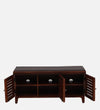 HoneyNest Collection Sheesham Wood Shoe Rack With Seating in Scratch Resistant Honey Oak Finish - D'DASS Store