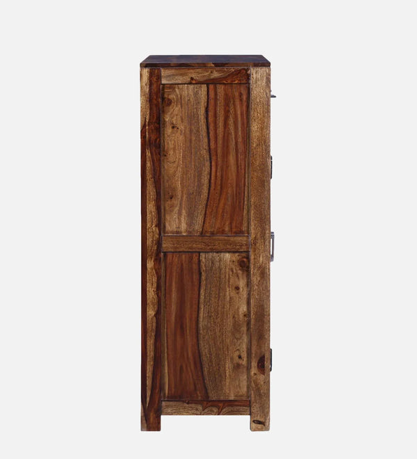 ShoeForm Luxe Sheesham Wood Shoe Cabinet In Scratch Resistant Provincial Teak Finish - D'DASS Store