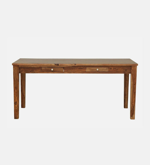 Vintage Teak Banquet Wood 6 Seater Dining Set With Bench - D'DASS Store