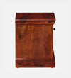 Sienna Nest Wood Bedside Table In Honey Finish With Drawer - D'DASS Store
