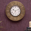 Roman Sign Brass Wall Clock for Home - D'DASS Store