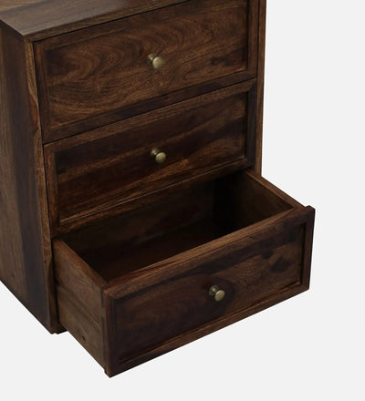 Grandeur Oak Sheesham Wood Dresser in Provincial Teak Finish - D'DASS Store