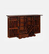 Siramika Manor Wood Bar Cabinet