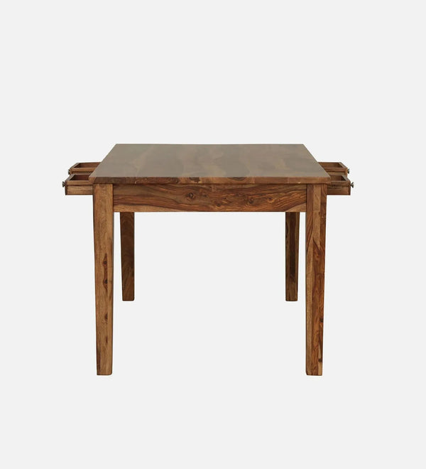 Vintage Teak Banquet Wood 6 Seater Dining Set With Bench - D'DASS Store