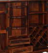 Siramika Manor Wood Bar Cabinet