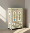 Almora Wooden HandPainted Wardrobe & Almirah