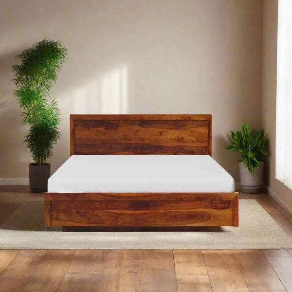 Solid Wood King & Queen Size Storage Bed