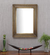 British Style Wooden Wall Mirror for wall decor | Brass Wall Mirror