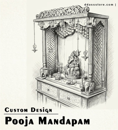 Customize Pooja Mandapam | DDASSSTORE.COM - D DASS Store