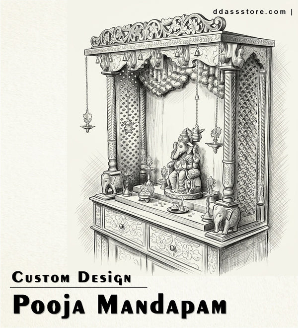 Customize Pooja Mandapam | DDASSSTORE.COM - D DASS Store