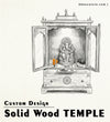 Customize Solid-Wood Pooja Mandir | DDASSSTORE.COM