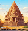Customize Wooden Steps For Home Temple | GOLU Stand Kolu Padi