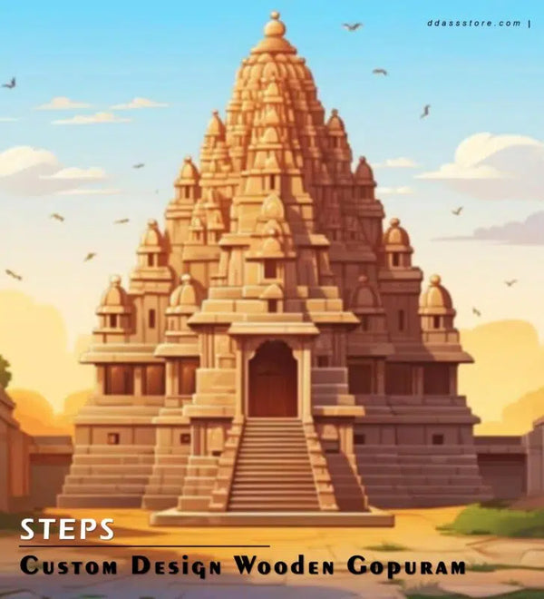Customize Wooden Steps For Home Temple | GOLU Stand Kolu Padi