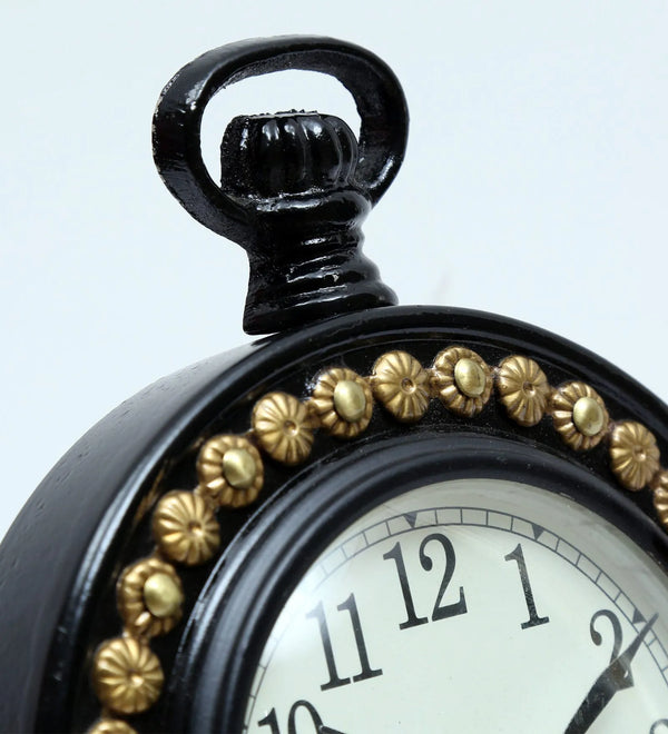 DDASS Black British Desk Clock 2