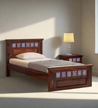 Samui Wooden Single and Double Bed - D'DASS Store