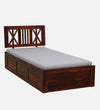 Circa Solid Wood Single and Double Bed with Storage - D'DASS Store