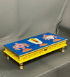 Sri tirumalagiri venkateshwara swamy Wooden Pooja Chowki & Bajot Patta For Home - D'DASS Store