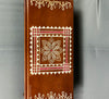Sri Meenakshi Wooden Kollam Painted Pooja Chowki & Bajot Patta For Home - D'DASS Store