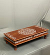 Sri Yantra Handpainted Painted Pooja Chowki & Bajot Patta For Home - D'DASS Store