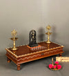 Sri Annpurna Kollam painted Painted Pooja Chowki & Bajot Patta For Home - D'DASS Store