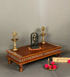 Wooden Handpainted Kollam Pooja Chowki & Bajot Patta For Home - D'DASS Store