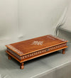 Wooden Handpainted Kollam Pooja Chowki & Bajot Patta For Home - D'DASS Store