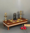 Shri Ganesh Chaturthi Wooden Pooja Chowki & Bajot Patta For Home - D'DASS Store