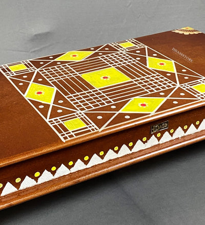 Shri Ganesh Chaturthi Wooden Pooja Chowki & Bajot Patta For Home - D'DASS Store