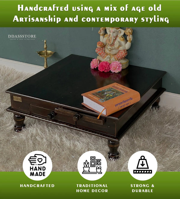 Pooja Chowki & Bajot For Home &amp; Office | DDASSBJT131_Dist_P - D'DASS Store