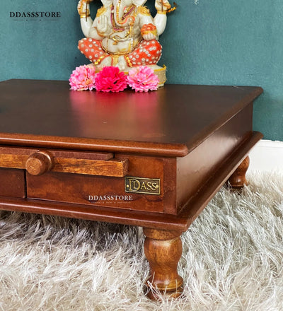 Pooja Chowki & Bajot For Home &amp; Office | DDASSBJT131_HP - D'DASS Store