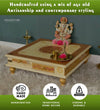 Pooja Chowki & Bajot For Home &amp; Office | DDASSBJT131_RG - D'DASS Store