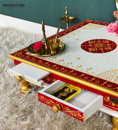 Pooja Chowki & Bajot For Home &amp; Office | DDASSBJT131_WR