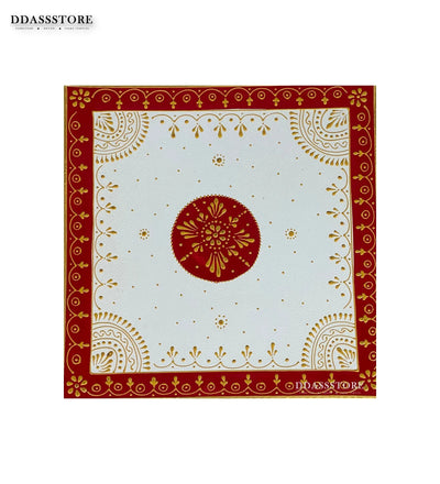 Pooja Chowki & Bajot For Home &amp; Office | DDASSBJT131_WR - D'DASS Store