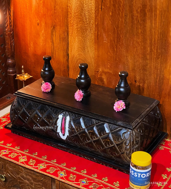 Hand Carving Wooden Gopuram for Pooja Mandapam | DDASSGPRM11 - D'DASS Store