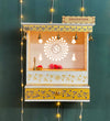 Sheesham Wood Pooja Mandir For Home & Office | DDASSJH134BG - D'DASS Store