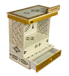 White Hand Painted Wooden LED Pooja Mandir