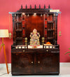 South Indian Style Solid Sheesham Wood Pooja Mandapam | DDASSMANDAP120 - D'DASS Store