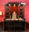 South Indian Style Solid Sheesham Wood Pooja Mandapam | DDASSMANDAP120 - D'DASS Store