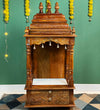 Ganesh chaturthi utsav - 51" South Indian Style Saagwan Sheesham Wood Pooja Mandap |DDASSMANDAP150 - D DASS Store