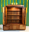 Shri Ram Jaanki Darbar Temple - South Indian Style Solid Sheesham Wood Pooja Mandir - D'DASS Store