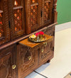 South Indian Style Solid Sheesham Wood Pooja Mandapam with Door | DDASSMANDAP177 - D'DASS Store