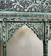 Rustic Green Wooden Hand Carved Dresser & Wall Mirror | DDASSMR238 - D'DASS Store